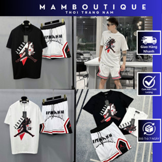 Bộ Quần Áo JD Paris Nam Logo Sắc Nét In Quần lưới Siêu đẹp , Bộ Paris Nam In Sắc Nét Mẫu Mới Nhất