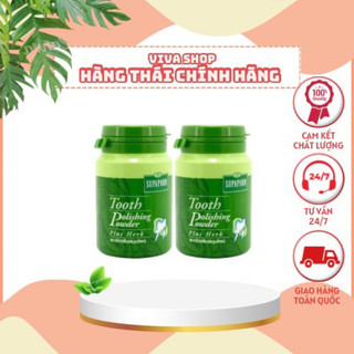 Bột trắng răng, bột trắng răng thái lan bột làm trắng răng thảo dược supaporn tooth