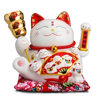 Mèo Thần Tài Kim Ngân Phú Quý Phúc Lộc Đầy Kho