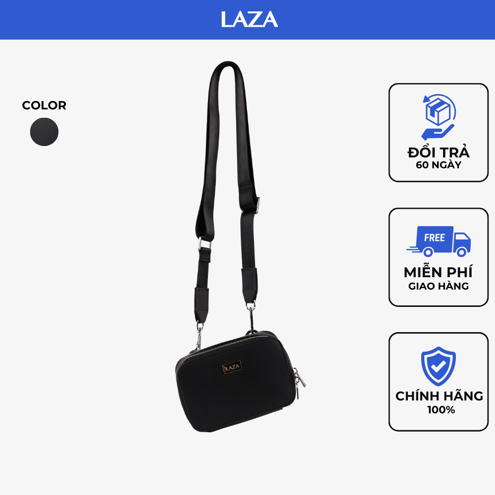 Túi đeo chéo thời trang dáng hộp Lion Bag 559 - Chất liệu da PU nhập khẩu - Thương hiệu LAZA