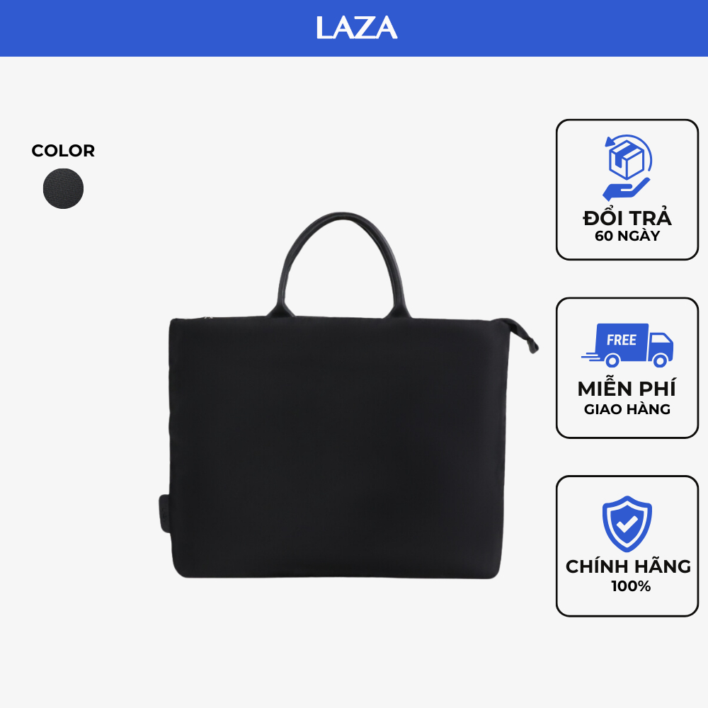 Túi xách laptop thời trang công sở LAZA Inter Bag 519 chứa được tối đa laptop 15.6inch