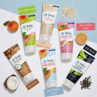 Sữa rửa mặt tẩy tế bào da chết St.Ives