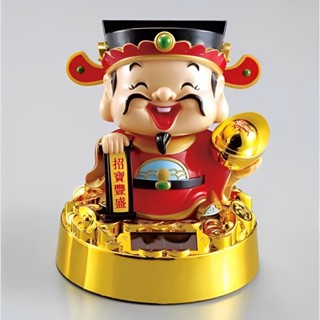 Thần tài gật đầu Ông thần tài lắc đầu mang may mắn đến với mọi nhà