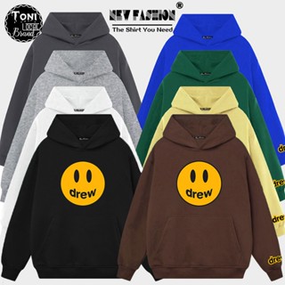 Áo Hoodie DREW SMILEY FACE Local Brand Nỉ bông cực dày Form rộng Unisex (HD2800L - Hàng Chính Phẩm)