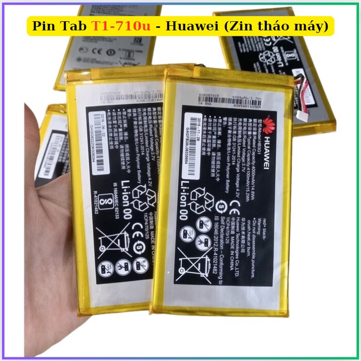 Pin Tab T1-710u  Huawei (Zin tháo máy)