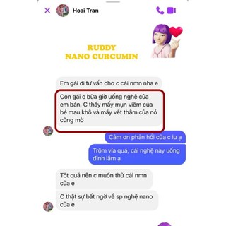 Nghệ Nano Curcumin Ruddy Korea (Hộp 30 gói)