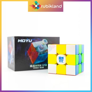 [V10] Rubik MoYu WeiLong WRM V10 3x3 Rubic WR M Có Nam Châm Magnetic Maglev Ballcore UV Đồ Chơi