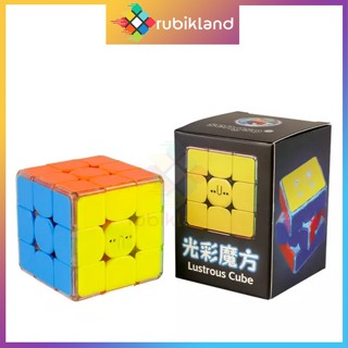   Có Nam Châm  Rubik 3x3 SengSo Lustrous 3x3 Phát Sáng ShengShou Có Đèn Rubic 3 Tầng Đồ Chơi Trí Tuệ 