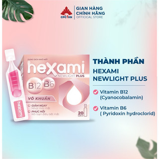 dung dich nhỏ mắt Hexami new light