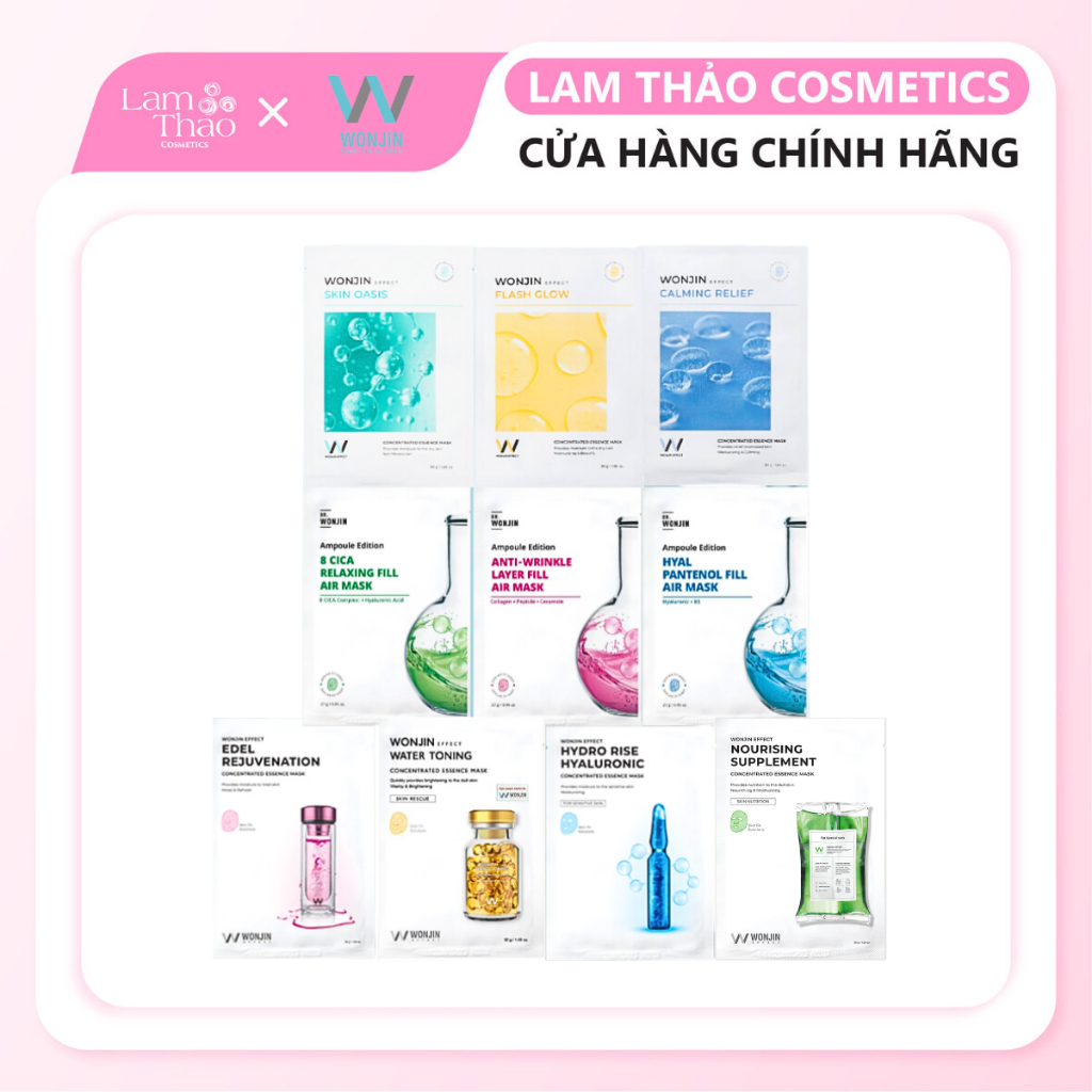 Mặt Nạ Dưỡng Da Chuyên Sâu Wonjin Fill Air Mask 27g