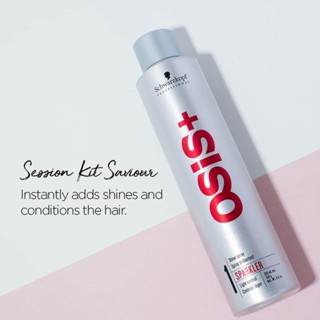 XỊT OSIS 1 SPARKLER GIỮ NẾP NHẸ, TẠO ĐỘ BÓNG VÀ ỔN ĐỊNH CHO TÓC 300ML