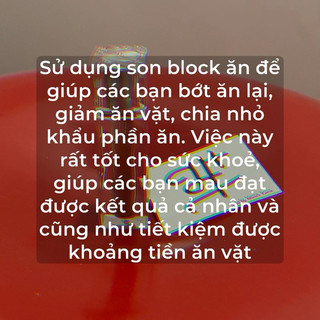 SON BLOCK ĂN - son bóng màu