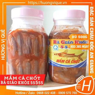 Mắm Cá Chốt Bà Giáo Khỏe - Hủ 500g - Đặc Sản Châu Đốc An Giang