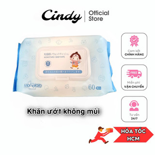 Khăn ướt/giấy ướt không mùi momotaro/momo diamond