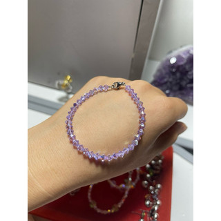 Vòng Tay Pha Lê Swarovski hạt nón 4ly