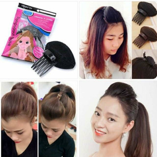 Kẹp độn phồng tóc mái hotgirl đính mút xốp , độn phồng tóc mái siêu xinh