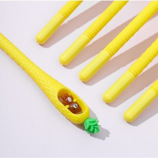 [Bút cute các mẫu] Combo 5 Bút trái dứa Teddy