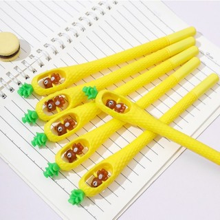[Bút cute các mẫu] Combo 5 Bút trái dứa Teddy