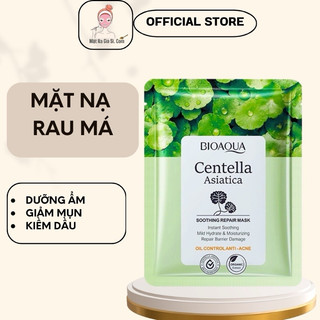 Mặt nạ tinh chất rau má centella dành cho da dầu mụn.