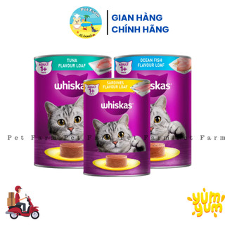 ⚡sỉ thùng 24 lon⚡ pate whiskas adult dành cho mèo trưởng thành - pet farm