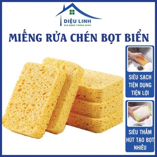 Miếng Bọt Biển Cọ Rửa Xoong Nồi Chén Bát Đa Năng,Siêu Thấm Hút Mút Rửa Miếng Rửa Chén Dieulinhshop