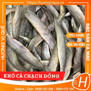 Khô cá chạch đồng - túi hút chân không 500g - đặc sản cà mau