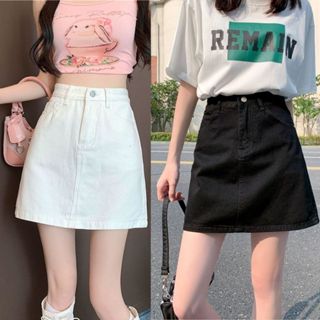 Chân váy chữ A Bigsize nữ chất vải Kaki dày dặn có lót quần khóa kéo có túi  lưng cao 60-95kg- CV11