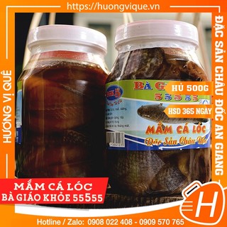 Mắm cá lóc bà giáo khỏe - hủ 500g - đặc sản châu đốc an giang