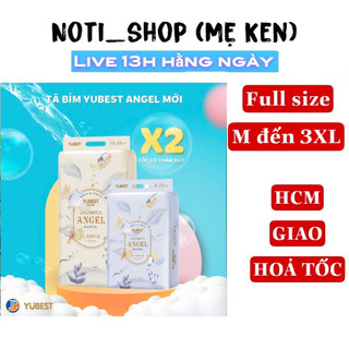 [HCM SẴN] Bỉm Yubest ANGEL nội địa trung dán/ quần đủ size S72/ M66/L60/XL54/XXL52