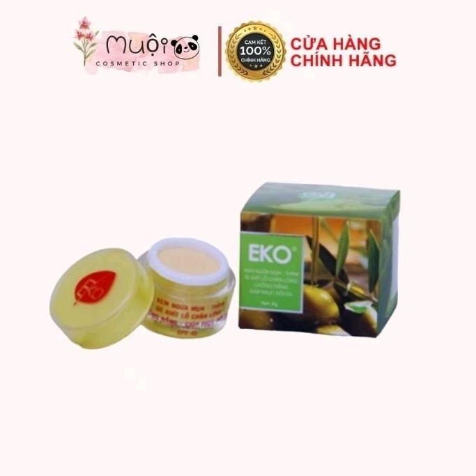 [CHÍNH HÃNG] Kem Eko ôliu ngừa mụn, thâm, se khít lỗ chân lông, chống nắng 12g