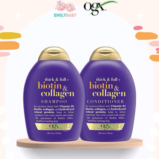 Cặp gội xả OGX Biotin & Collagen 385ml