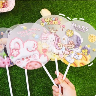 [Quà tặng mới] Quạt đũa hoạt hình