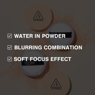 Phấn phủ bột 3CE Natural Finish Loose Powder