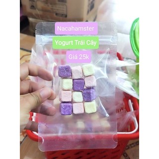 Yogurt trái cây cho hamster động vật nhỏ nhím sóc