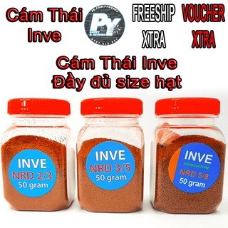 Bao 500gr và 1kg Cám Nhập Thái Inve NRD 3/5 - 5/8 - G8 - G12 - P16 - P22 thức ăn cá 7 màu, cá cảnh, thủy sinh