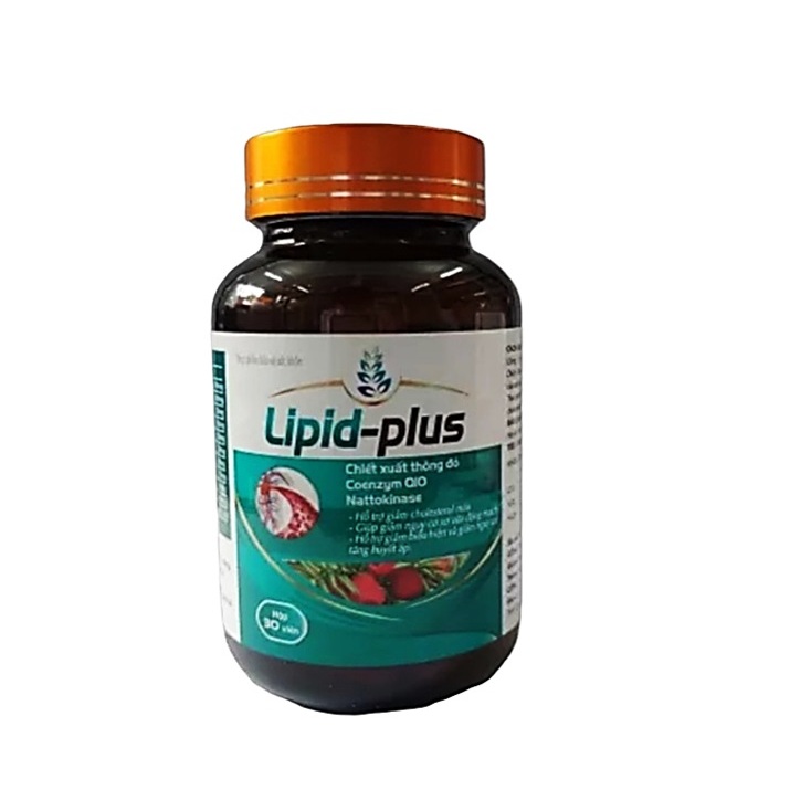 Viên Uống giảm Mỡ Máu Lipid Plus Hỗ Trợ giảm Cholestorol Máu ,giảm Nguy Cơ Xơ Vữa Động Mạch, giảm Nguy Cơ Tăng Huyết áp