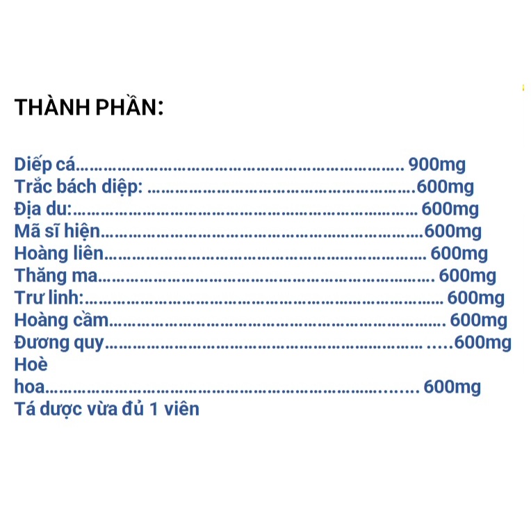 Viên Uống tiêu trĩ Antotri - Thành phần hoàn toàn thiên nhiên - bổ sung chất xơ giảm táo bón tiêu trĩ hiệu quả - 30 viên