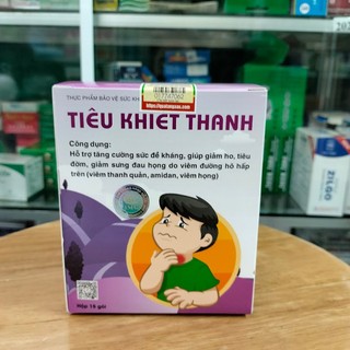 Tiêu khiết thanh cốm - giảm ho, đau họng, tiêu đờm cho trẻ nhỏ