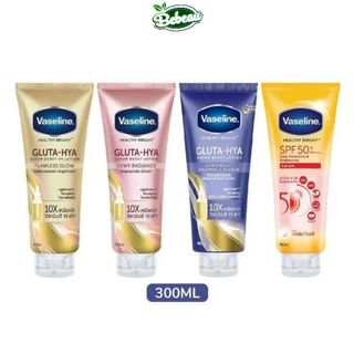 Sữa Dưỡng Thể Vaseline Gluta-Hya Dưỡng Sáng Mịn Trắng Da Ngày Đêm Mẫu Mới  (320ml) - Bebeau
