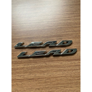 Cặp chữ nổi Lead 110 màu bạc_ Decal