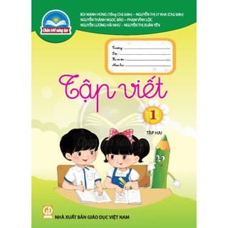 Sách bài tập - Tập viết 1, tập 2- Chân trời sáng tạo