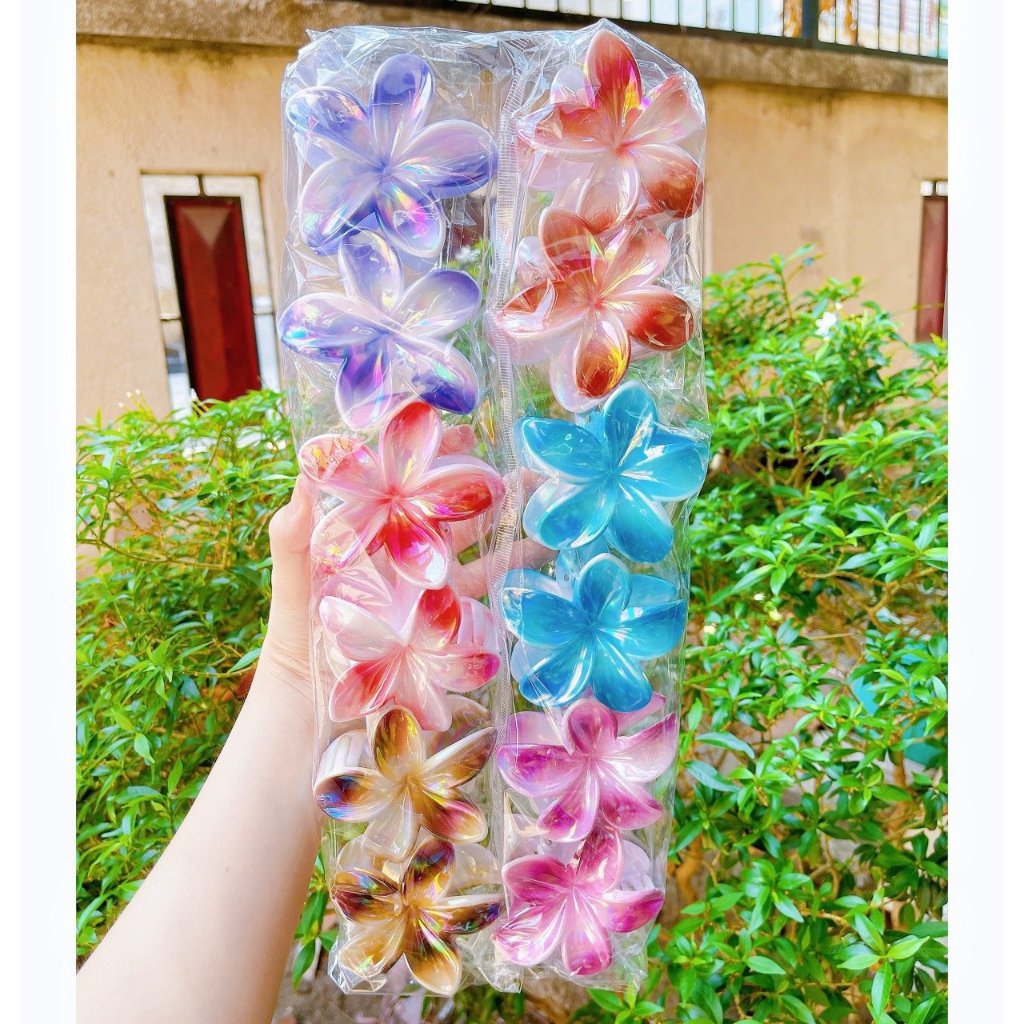 Kẹp hoa sứ thạch loang màu/ Shop Liam