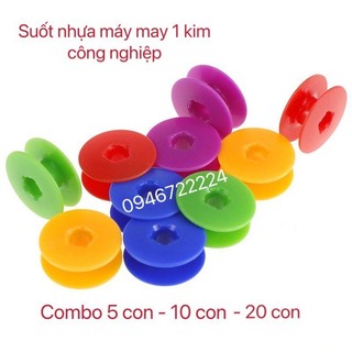 Suốt nhựa máy may 1 kim công nghiệp combo 5 -10-20 con