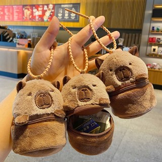 Móc khóa Túi gấu bông Chuột Capybara