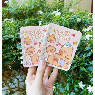 Sổ lò xo a7 capybara/ shop liam