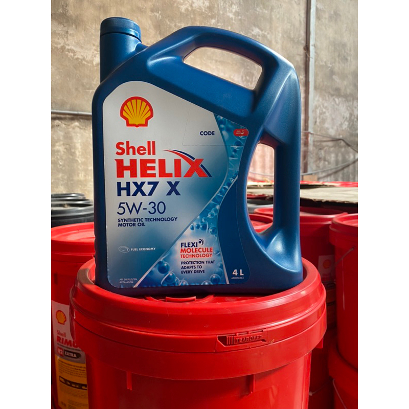 Dầu nhớt Shell helix Hx7 5w30 dầu nhớt(4lit) chính hãng.