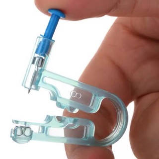 Dụng cụ bấm lỗ tai 1 lần, bấm lỗ tai kèm khuyên, dụng cụ hỗ trợ bấm lộ tai chuyên nghiệp.