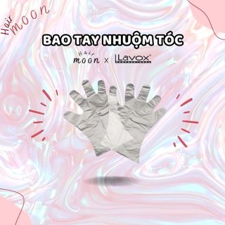 Bao tay nhuộm tóc tại nhà Moon Hair, Mũ trùm tóc, Bao trùm tai nhuộm tóc, Chén nhuộm, Lược nhuộm tóc