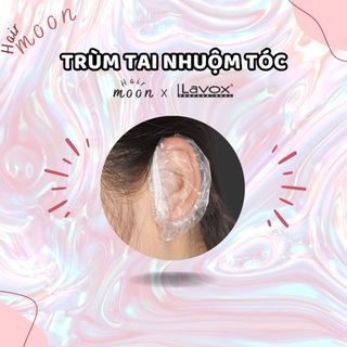 Bao Trùm Tai nhuộm tóc tại nhà Moon Hair, Mũ trùm tóc, Bao trùm tai nhuộm tóc, Chén nhuộm,Lược nhuộm