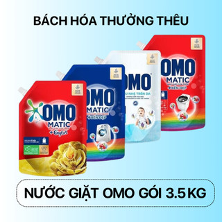 Túi Nước Giặt OMO Matic cho máy giặt cửa trên 3,1kg/ cửa trước 2,9kg